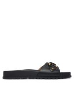 New Collection LAUREN RALPH LAUREN TASHA LEATHER SLIDE SANDAL