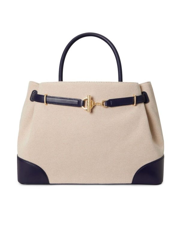 New Collection LAUREN RALPH LAUREN BLKE LG SCHL-SATCHEL – LARGE