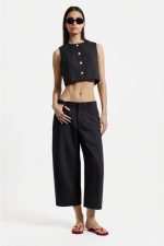 Clothing AVANT GARDE CROPPED PANTS