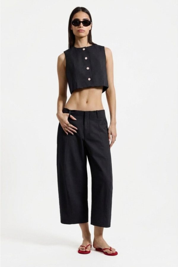 Clothing AVANT GARDE CROPPED PANTS