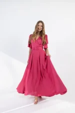 Clothing OPEN FASHION MAXI WRAP DRESS
