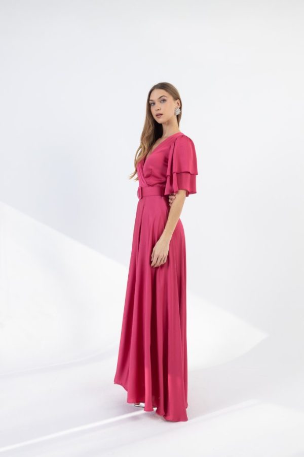 Clothing OPEN FASHION MAXI WRAP DRESS
