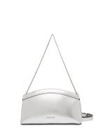 New Collection MICHAEL KORS ATHENA SMALL METALLIC LEATHER CONVERTIBLE CLUTCH