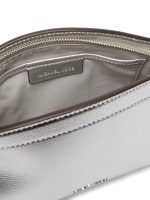 New Collection MICHAEL KORS ATHENA SMALL METALLIC LEATHER CONVERTIBLE CLUTCH