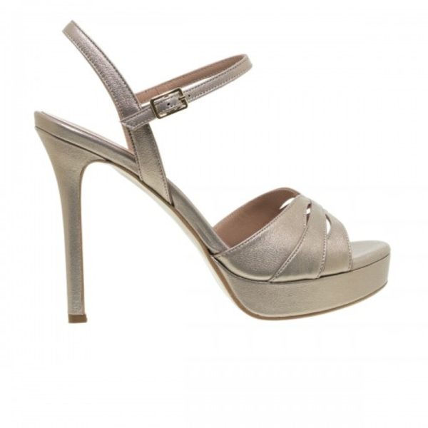 New Collection MOURTZI SATURN LEATHER SANDALS