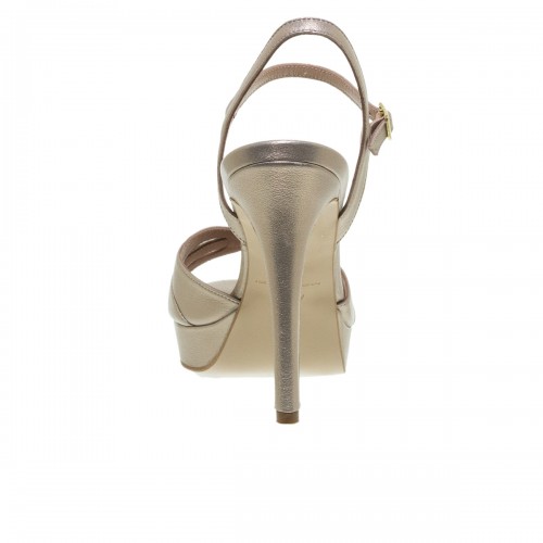 New Collection MOURTZI SATURN LEATHER SANDALS