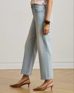 New Collection LAUREN RALPH LAUREN HIGH – RISE RELAXED STRAIGHT ANKLE JEANS