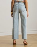 New Collection LAUREN RALPH LAUREN HIGH – RISE RELAXED STRAIGHT ANKLE JEANS