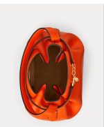 New Collection LAUREN RALPH LAUREN LEATHER MEDIUM BLAIKE BUCKET BAG