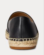 New Collection LAUREN RALPH LAUREN CAMERYN NAPPA LEATHER ESPADRILLE