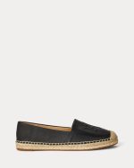 New Collection LAUREN RALPH LAUREN CAMERYN NAPPA LEATHER ESPADRILLE