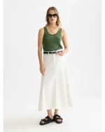 Clothes SCOTCH & SODA METALLIC STRIPED KNIT SLEEVELESS TOP