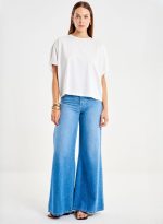 Clothes VICOLO T-SHIRT WITH LACE-UP SLEEVES