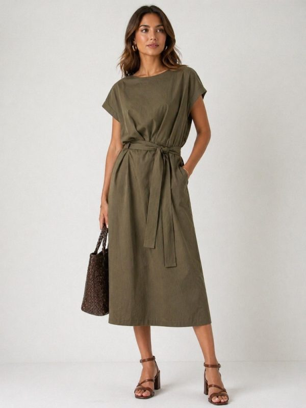 Clothes INNOCENT TOP AND SKIRT SET WITH BELT