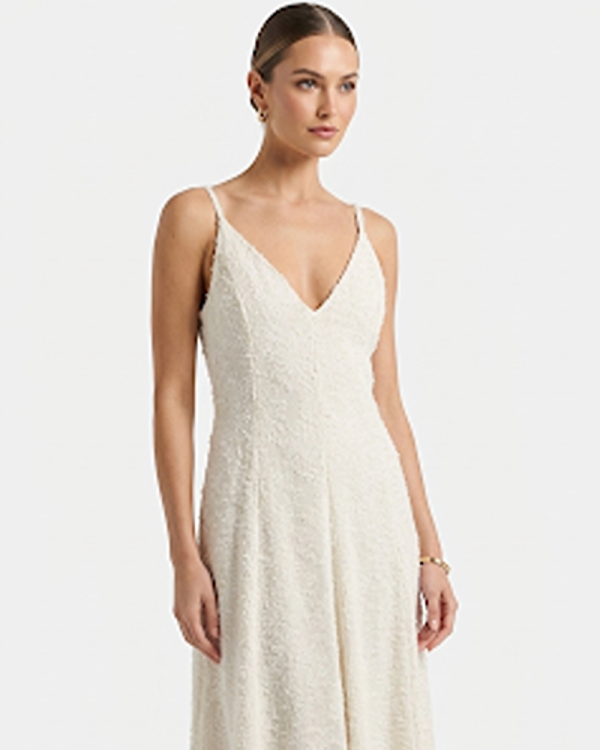 Clothes CKONTOVA SEQUINED FLARED DRESS