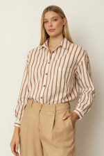Clothes CKONTOVA POPLIN STRIPED SHIRT