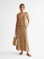 Clothes CKONTOVA KNITTED TOP AND SKIRT