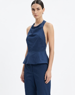 Clothes CKONTOVA SHAPE HALTER TOP AND HIGH WAIST CARGO PANTS