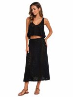Clothes CKONTOVA KNITTED TOP AND SKIRT