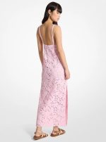 New Collection MICHAEL KORS CORDED FLORAL LACE MAXI DRESS