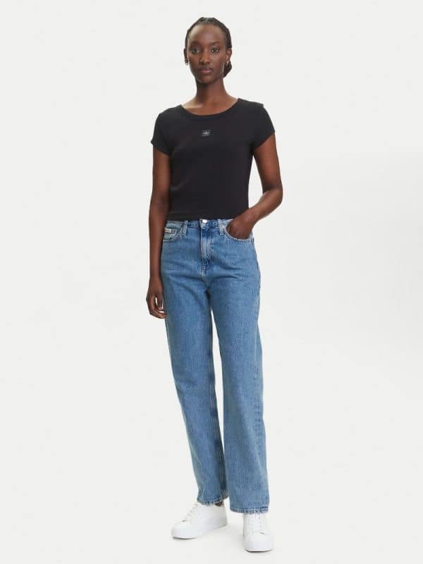 New Collection CALVIN KLEIN JEANS T-SHIRT BLACK