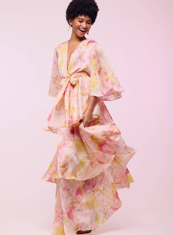 New Collection BE YOU FLORAL MAXI DRESS