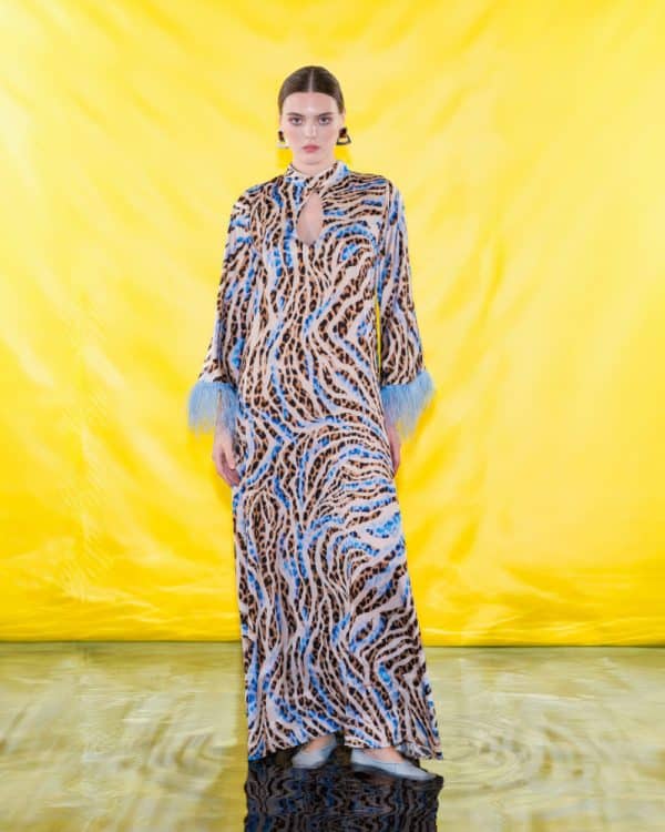 New Collection C. MANOLO ANIMAL PRINT DRESS