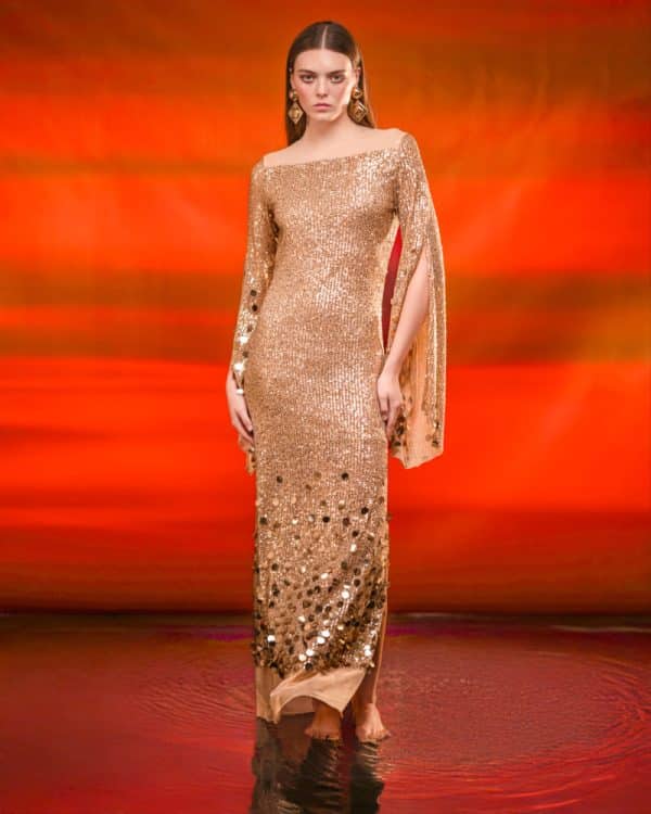New Collection C.MANOLO MAXI DRESS