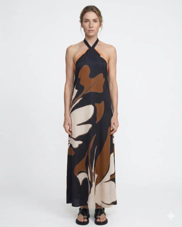New Collection AUGUST OFF SHOULDER LONG DRESS WOMEN AUGUST RESORTWEAR