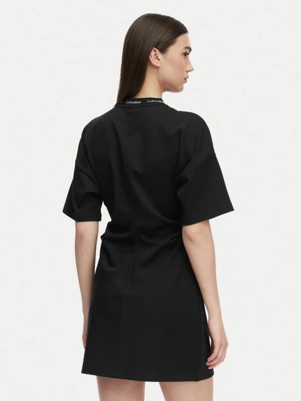 New Collection CALVIN KLEIN JEANS BLACK BOXY FIT DRESS