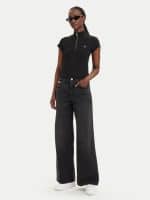 New Collection CALVIN KLEIN JEANS MONOLOGO RIB ZIP TOP