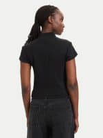 New Collection CALVIN KLEIN JEANS MONOLOGO RIB ZIP TOP