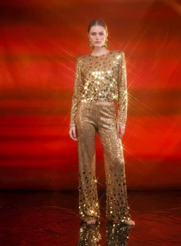 New Collection C. MANOLO GOLDEN SPARKLE SET