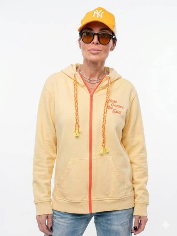 New Collection AYIOS HOODY YELLOW
