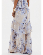 New Collection ANNA SAMOUKA AZURE FLORAL TWO PIECE SET
