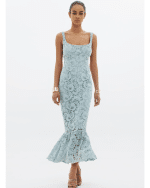 New Collection ANNA SAMOUKA CIEL LACE DRESS