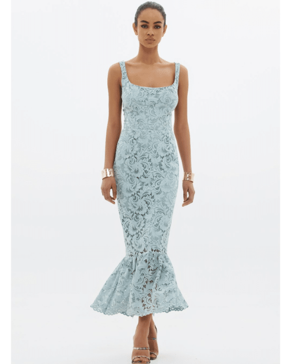 New Collection ANNA SAMOUKA CIEL LACE DRESS
