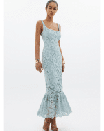New Collection ANNA SAMOUKA CIEL LACE DRESS