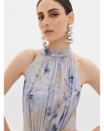 New Collection ANNA  SAMOUKA MAXI FLORAL DRESS