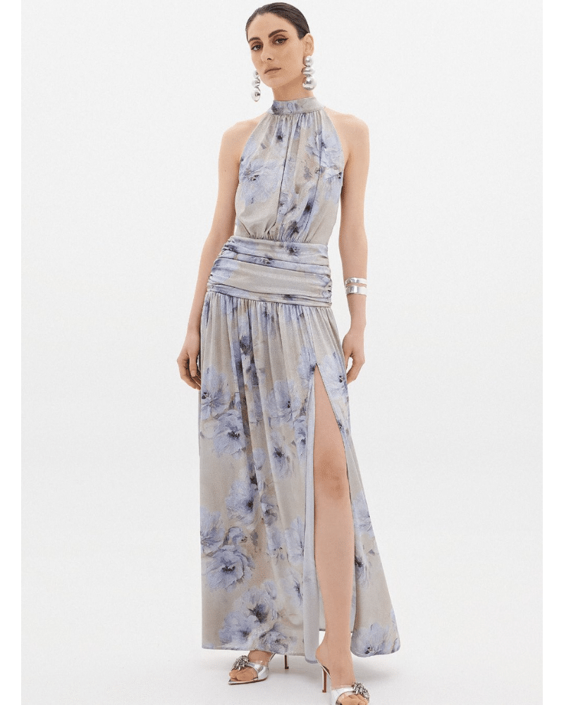 New Collection ANNA SAMOUKA MAXI FLORAL DRESS New Collection ANNA SAMOUKA MAXI FLORAL DRESS
