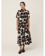 New Collection LOVE + ALICIA CROPPED TOMI FLORAL SHIRT