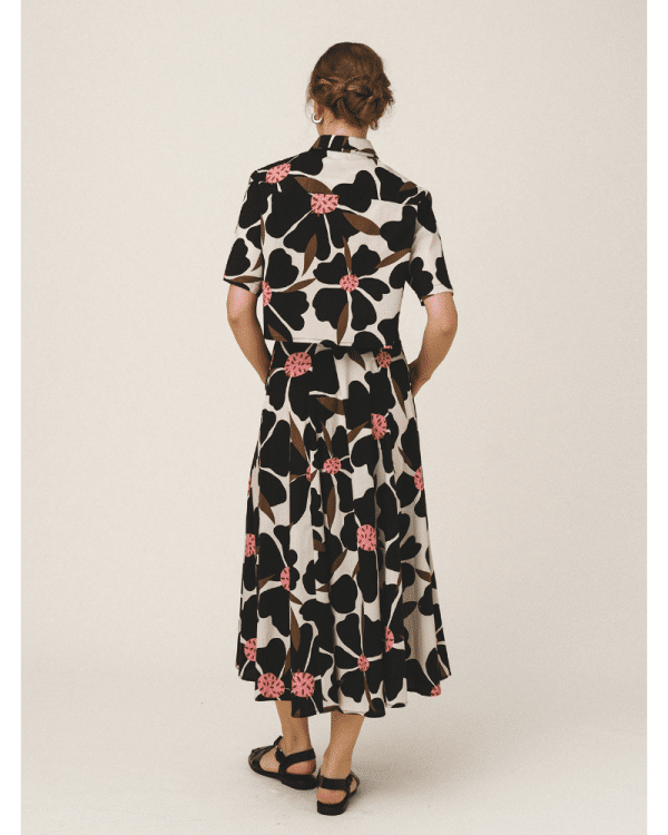 New Collection LOVE & ALICIA ISOLDE PRINTED MIDI SKIRT