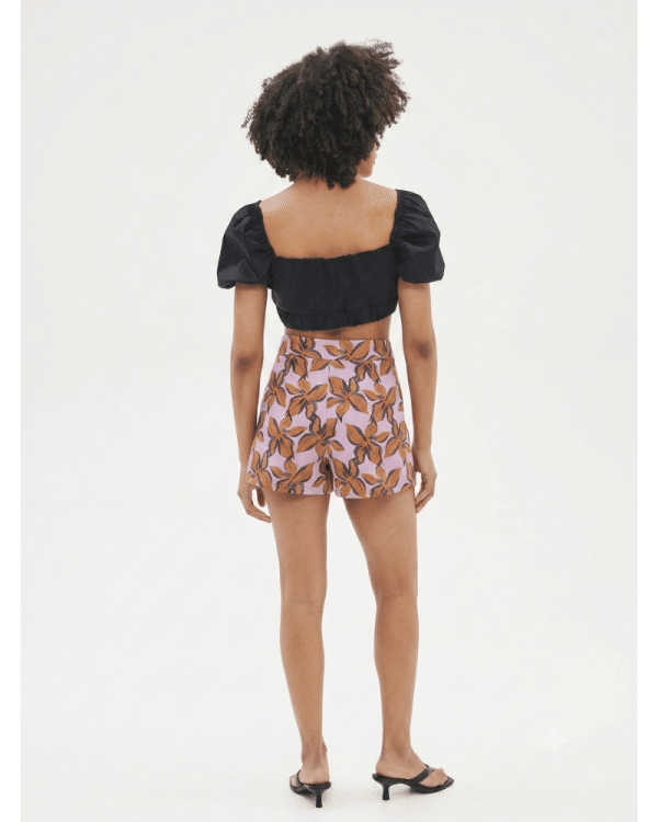 New Collection LOVE + ALICIA SOREL FLORAL HIGH – WAISTED SKIRT – SHORTS
