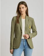 New Collection LAUREN RALPH LAUREN BULLION JACQUARD BLAZER