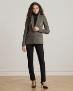 New collection LAUREN RALPH LAUREN BLACK PONTE ANKLE TROUSERS