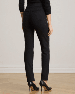 New collection LAUREN RALPH LAUREN BLACK PONTE ANKLE TROUSERS