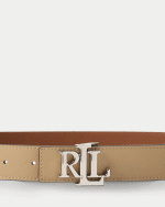 New Collection LAUREN RALPH LAUREN REVERSIBLE LEATHER LOGO BELT