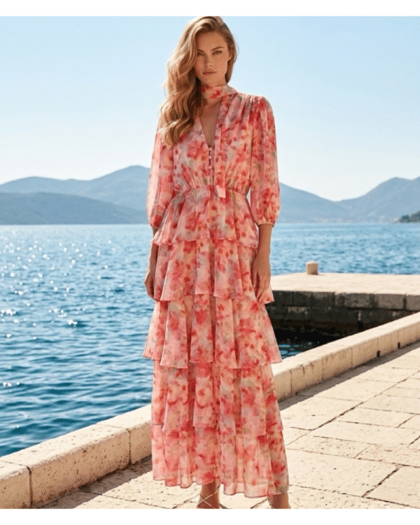 New Collection BE YOU FLORAL MAXI DRESS