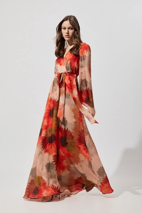 New Collection BE YOU SATIN TOUCH MAXI DRESS
