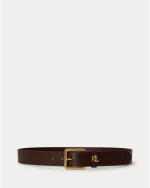New Collection LAUREN RALPH LAUREN LOGO – KEEPER LEATHER BELT